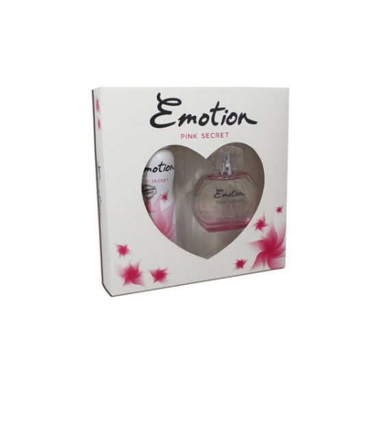 Emotion Pink Secret Parfüm Seti Edt 50 ml + Deodorant 150 ml