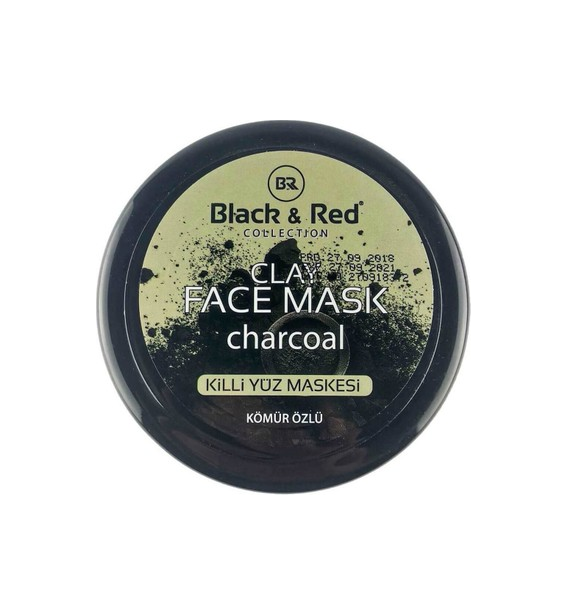 Black & Red Killi Yüz Maskesi Kömür 400 g
