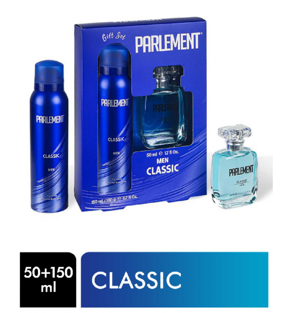Parlement Erkek Parfüm 50 ml + Doedorant 150 ml Klasik